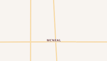 McNeal, Arizona map