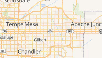 Mesa, Arizona map