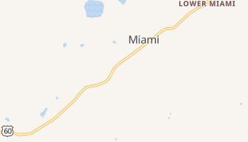 Miami, Arizona map