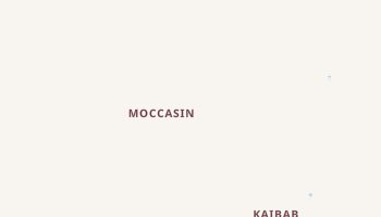 Moccasin, Arizona map