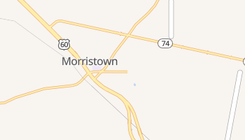 Morristown, Arizona map