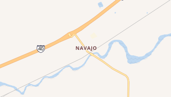 Navajo, Arizona map