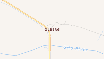 Olberg, Arizona map