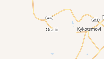 Oraibi, Arizona map
