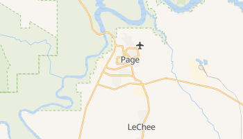 Page, Arizona map