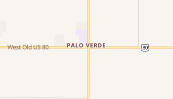 Palo Verde, Arizona map