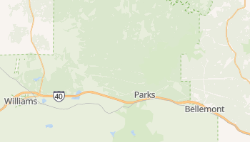 Parks, Arizona map