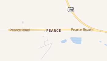 Pearce, Arizona map