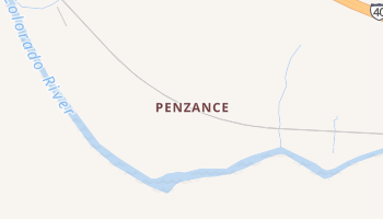 Penzance, Arizona map