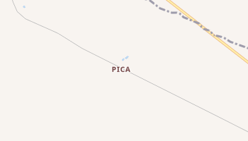 Pica, Arizona map