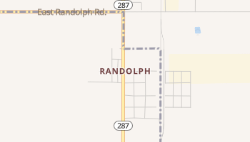 Randolph, Arizona map