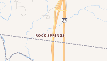 Rock Springs, Arizona map