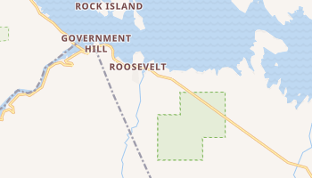 Roosevelt, Arizona map