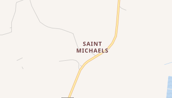 Saint Michaels, Arizona map