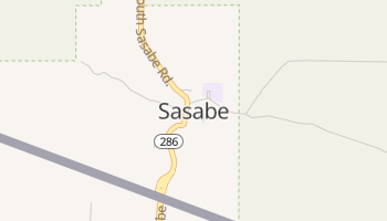 Sasabe, Arizona map