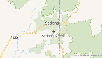 Sedona, Arizona map