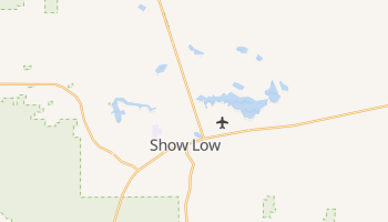 Show Low, Arizona map