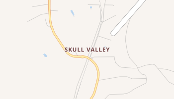 Skull Valley, Arizona map