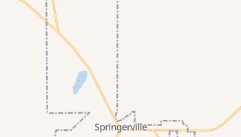 Springerville, Arizona map