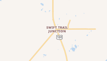 Swift Trail Junction, Arizona map