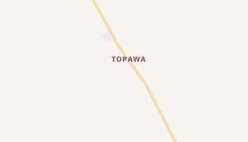 Topawa, Arizona map