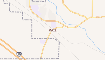 Vail, Arizona map