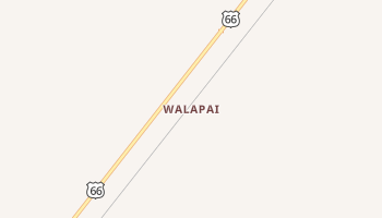 Walapai, Arizona map