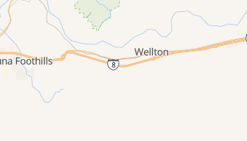 Wellton, Arizona map