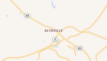 Altaville, California map