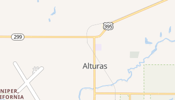 Alturas, California map