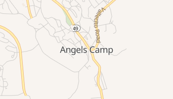 Angels Camp, California map