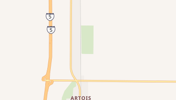 Artois, California map