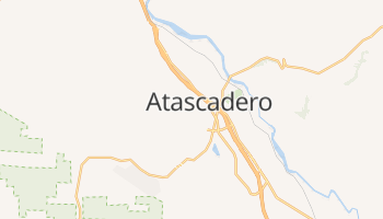Atascadero, California map