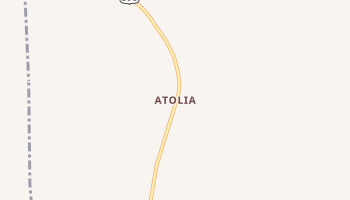 Atolia, California map