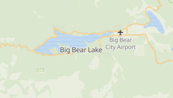 Big Bear Lake, California map