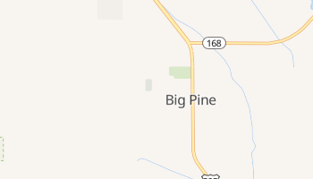 Big Pine, California map