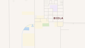 Biola, California map