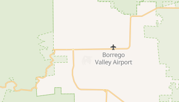 Borrego Springs, California map