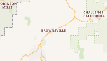 Brownsville, California map