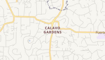 Calavo Gardens, California map