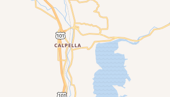 Calpella, California map