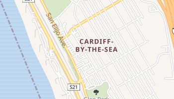 Cardiff-by-the-Sea, California map