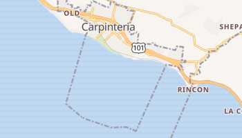 Carpinteria, California map