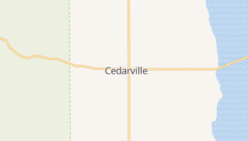 Cedarville, California map