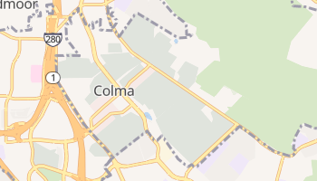 Colma, California map