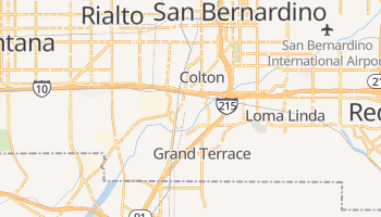 Colton, California map