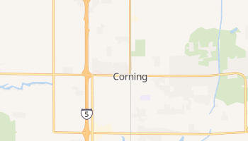 Corning, California map