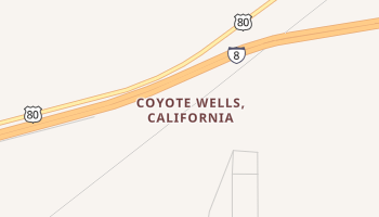 Coyote Wells, California map