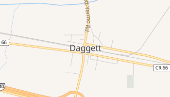 Daggett, California map