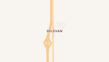 Delevan, California map